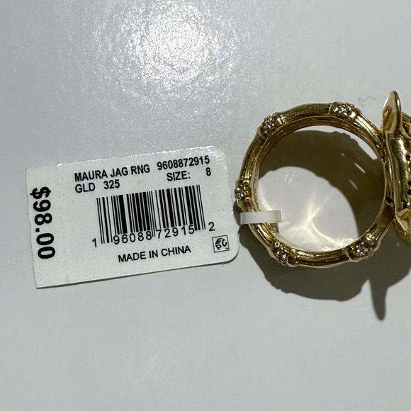 Kendra Scott Maura Jag Gold Ring - Picture 6 of 10